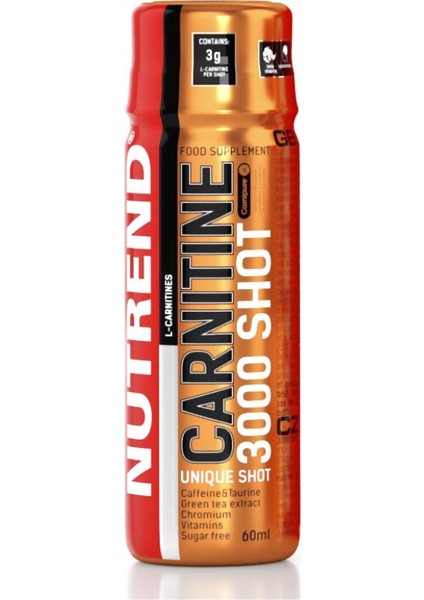 Carnitine 3000 Shot - Portakal