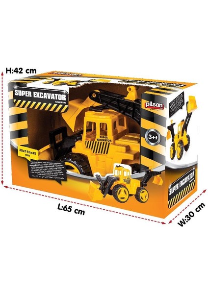 Süper Excavator 06206 Kazıcılı Süper Dozer modelleri