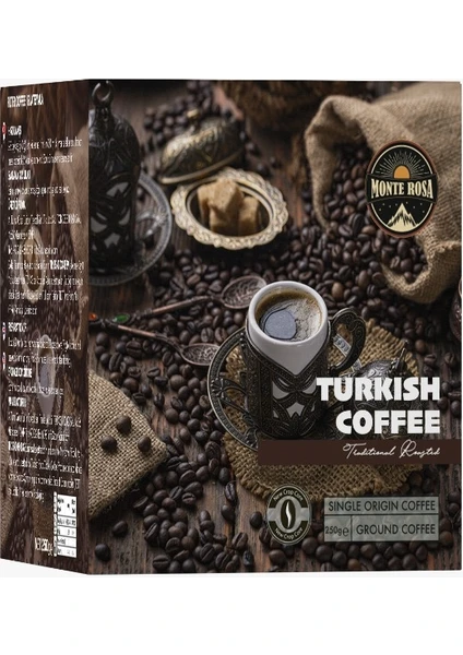 Monte Rosa Özel Seri 4 Lü Karışım (Blend) Türk Kahvesi 250 gr