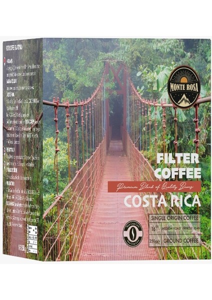 Özel Seri Costa Rica Filtre Kahve 250 gr