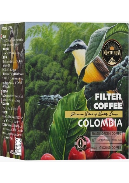 Özel Seri Colombian Filtre Kahve 250 gr