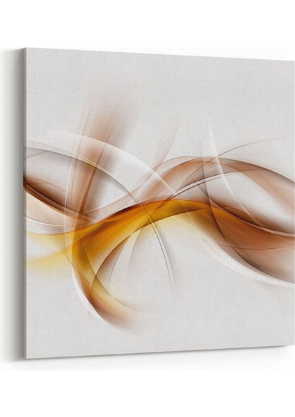 10145K Abstract Görsel Kare Kanvas Tablo