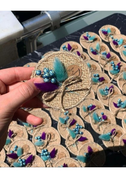 Melek Ayna Magnet Nişan Söz Hatırası ( 25 Adet )