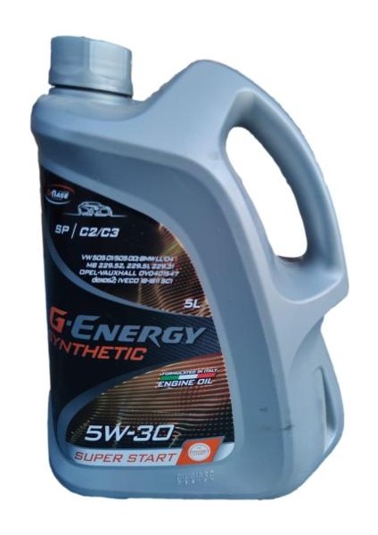 Synthetic Super Start 5W-30 Sp C2/c3 5 lt ( Üretim Yılı: 2021 )
