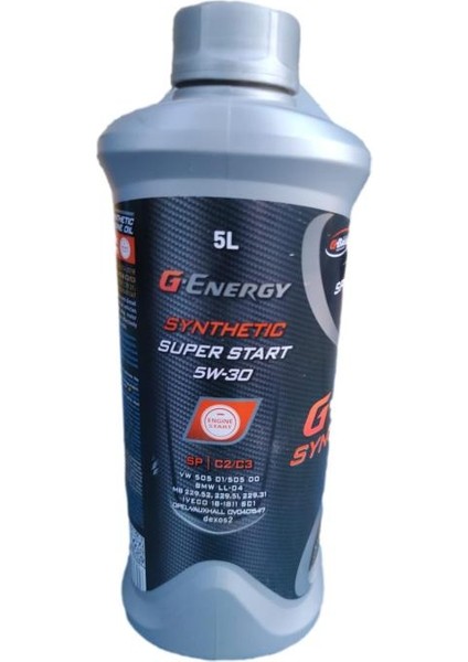 Synthetic Super Start 5W-30 Sp C2/c3 5 lt ( Üretim Yılı: 2021 ) fiyatları
