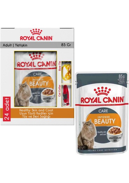 Beauty Uzun Tüylü Konserve Kedi Maması 24X85 gr