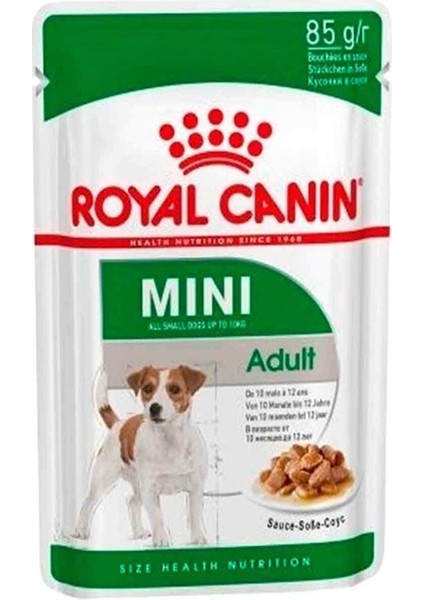 Mini Adult Tavuklu Küçük Irk Köpek Konservesi 85 gr