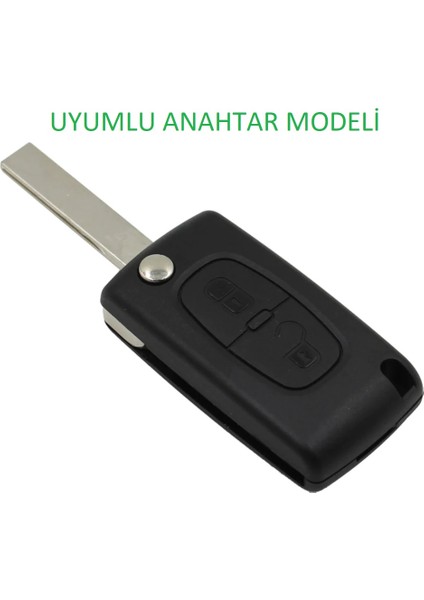 Citroen Xsara Picasso Berlingo C2 C3 C4 C5 C6 2 Tuşlu Süperlüx Anahtar Kılıfı fiyatları