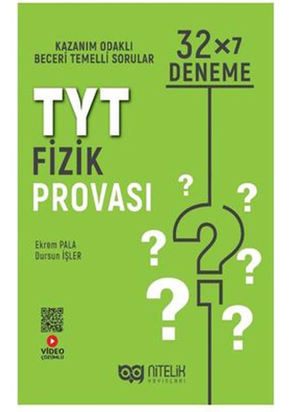 Nitelik Yayınları TYT Fizik Provası 32*7 Deneme