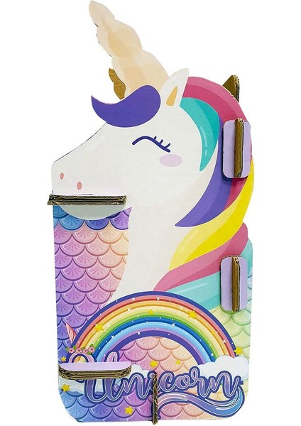 Montessori Unicorn Figürlü Kitaplık