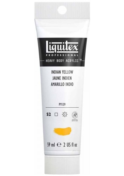 Professional Heavy Body Akrilik Boya 59 ml Indian Yellow 324 S2