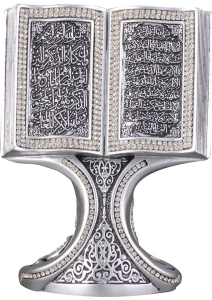 Nakkaş Kitap Boytu (Küçük Boy Gümüş Ayet-El Kürsi ve Nazar)