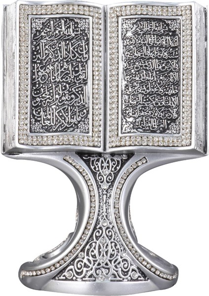 Nakkaş Kitap Boytu (Orta Boy Gümüş Ayet-El Kürsi ve Nazar)