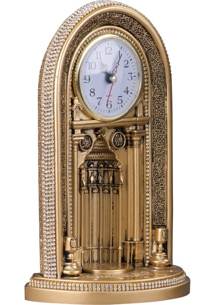 Nakkaş Saatli Mihrap Boytu (Büyük Boy Sarı) fiyatları