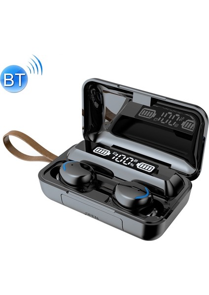 F9 - 5c LED Işık - Dijital Ekran Bluetooth Kulaklık Siyah (Yurt Dışından) indirimleri