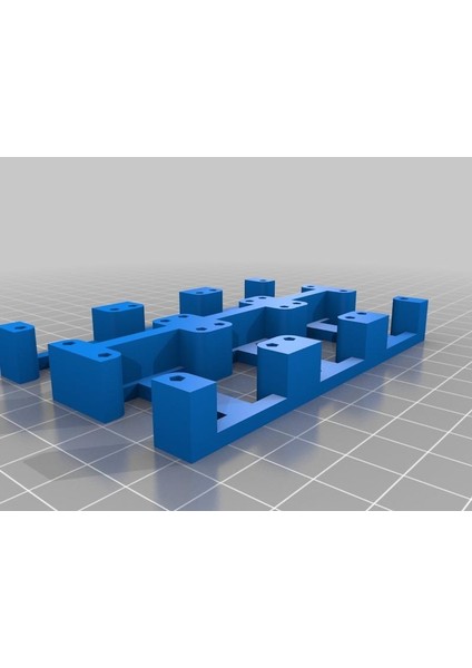 8x8 LED Modülü Array Matrix Için Montaj Plakası Çerçevesi Plastik Aparat modelleri