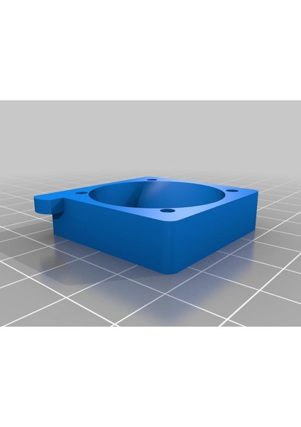 Qidi X-Max Hotend 30MM Fan Shroud Plastik Aparat