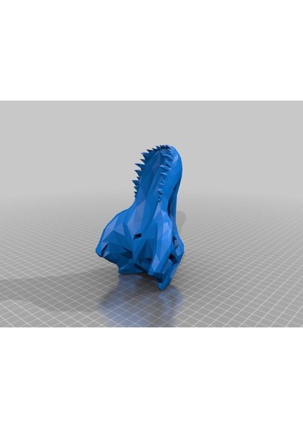 Poli T-Rex Kafatası Plastik Aparat