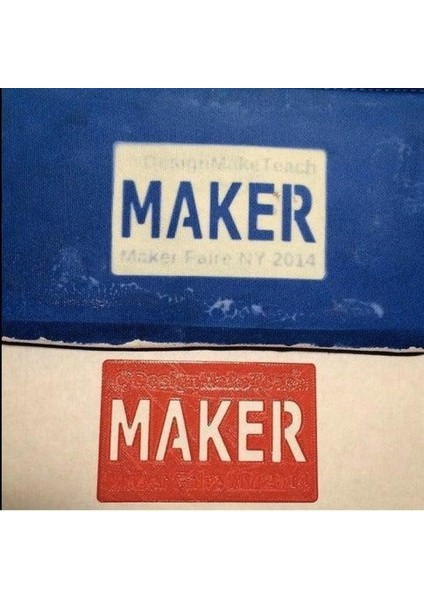 Maker Faire Ny 2014 - Stencil Kartvizit Plastik Aparat