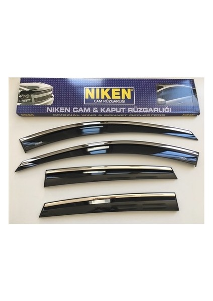 Ford Ranger Kromlu 2015 Sonrası Cam Rüzgarlığı 4,lü Niken