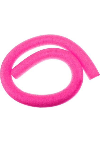 Esnek Yüzme Havuzu Noodle Hollow Köpük Çocuk Yetişkin Şamandıra Yüzmek Yardım Pembe