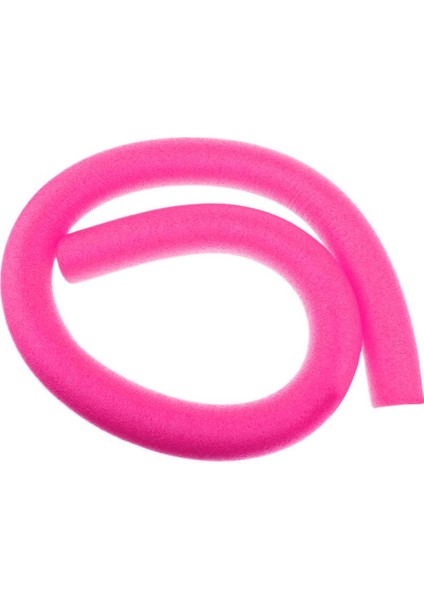 Esnek Yüzme Havuzu Noodle Hollow Köpük Çocuk Yetişkin Şamandıra Yüzmek Yardım Pembe