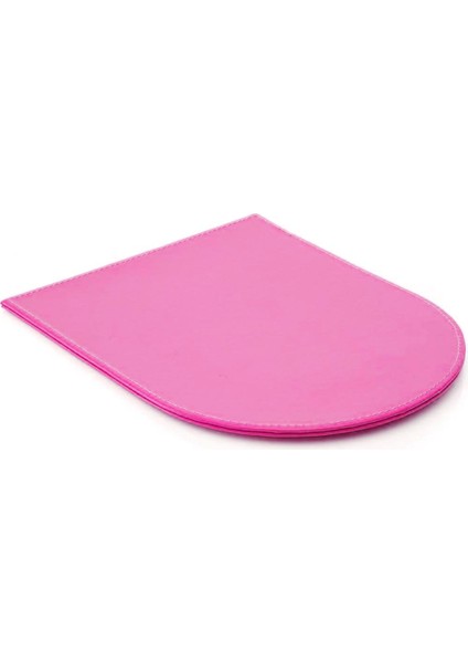 Mouse Pad Kaymaz Pu Deri Fareler Pad Mouse Mat Bilek Desteği ile Gül Kırmızı