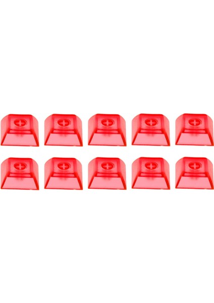 10 Parça 1u Şeffaf Keycaps Dıy Kiraz Mx Anahtarları Için Dıy Anahtar Kapaklar Set