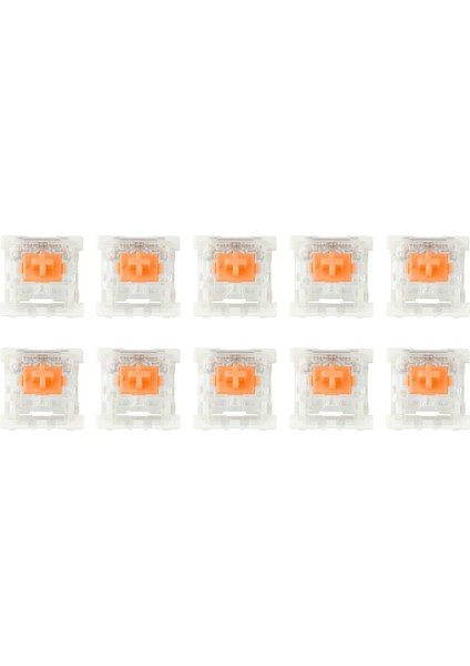 3pin Mekanik Klavye Anahtarları Rgb LED Smd Oyun Klavye Acemi Turuncu fiyatları