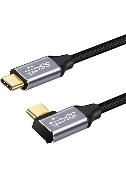 USB C Uzatma Kablosu 100 W Gen2 5A 20V USB 3.1 Pd Dizüstü Bilgisayarlar Için Hızlı Şarj 1 M