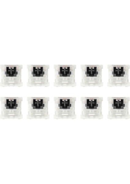 3pin Mekanik Klavye Anahtarları Rgb LED Smd Oyun Klavye Acemi Toz Geçirmez Siyah Için(Yurt Dışından)
