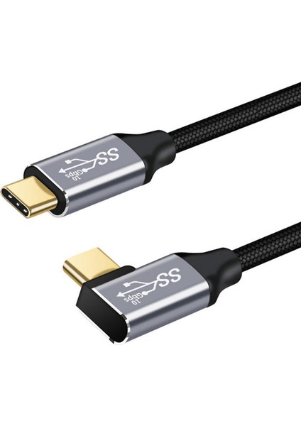 USB C Uzatma Kablosu 100 W Gen2 5A 20V USB 3.1 Pd Dizüstü Bilgisayarlar Için Hızlı Şarj 2m