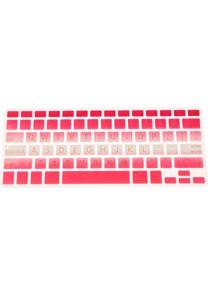 MacBook Pro 13/15/17 Için Su Geçirmez Silikon Klavye Kapağı Cilt ''