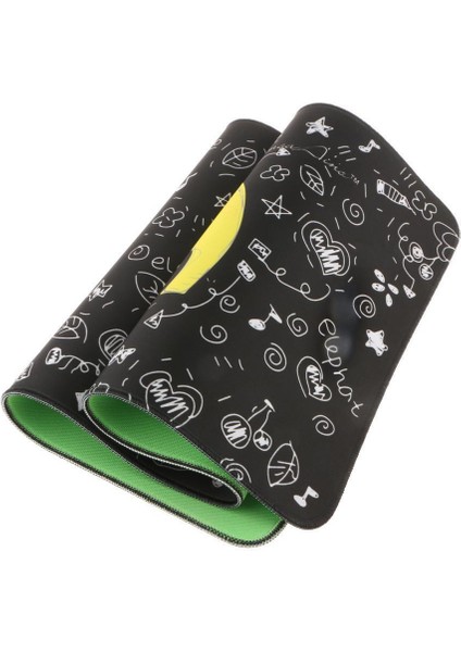 Su Geçirmez 3mm Ultra Kalın Büyük Oyun Mouse Pad Kauçuk Alt Klavye Mat - Açıklandığı Gibi, 700X300X3MM fırsatları