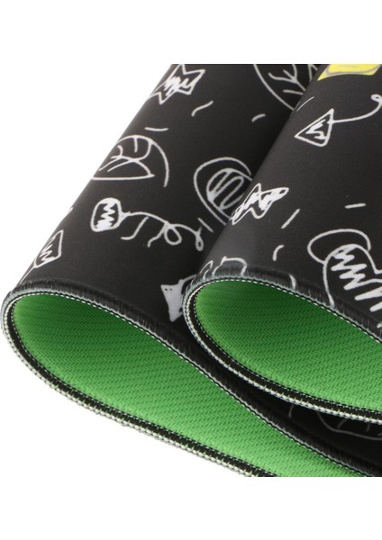 Su Geçirmez 3mm Ultra Kalın Büyük Oyun Mouse Pad Kauçuk Alt Klavye Mat - Açıklandığı Gibi, 700X300X3MM indirimleri