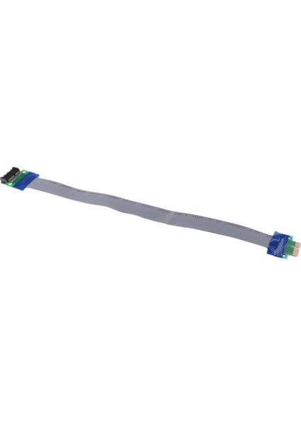 Pcıe 1x Pcı-E Pcı Express 1x Yükseltici Kart ile Esnek Şerit Kablo Kablosu 30CM modelleri