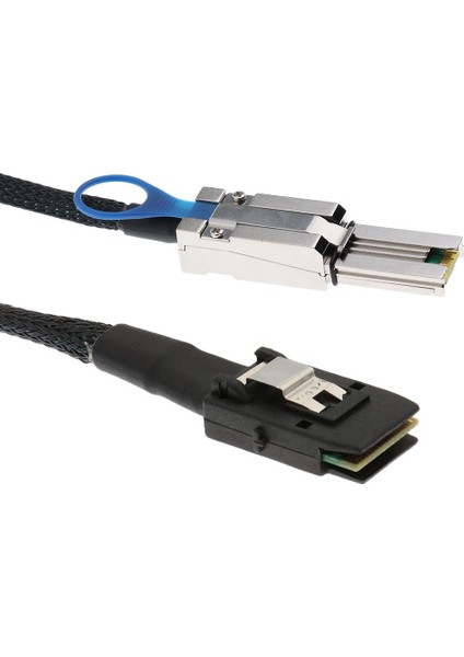 2m Mini Sas (SFF-8088) Kablo - Siyah (Yurt Dışından)