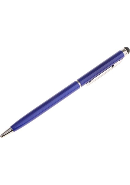Telefon Tablet Konsolu Için Yedek Dokunmatik Ekran Metal Stylus Kalem - Mavi indirimleri