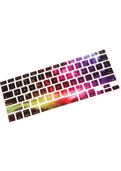 Ultra Su Geçirmez Toz Geçirmez Silikon Klavye Kapak Cilt Samanyolu