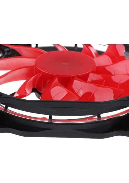 12 cm LED Su Soğutmalı Güneş Işık Sessiz Bilgisayar Kasası Fan Kırmızı(Yurt Dışından) fırsatları