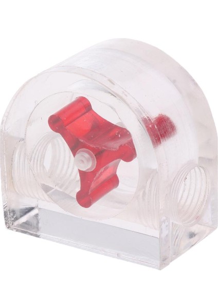 1pack G1 / 4 Dişli Yarım Daire Bilgisayar Su Soğutma Akış Ölçer 2WAYS # 2 Kırmızı fırsatları