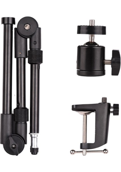 Desk Dağı Standı Çalışma Alanı Braketi Webcam Aksesuarları Kamera Klip Masası Kelepçe