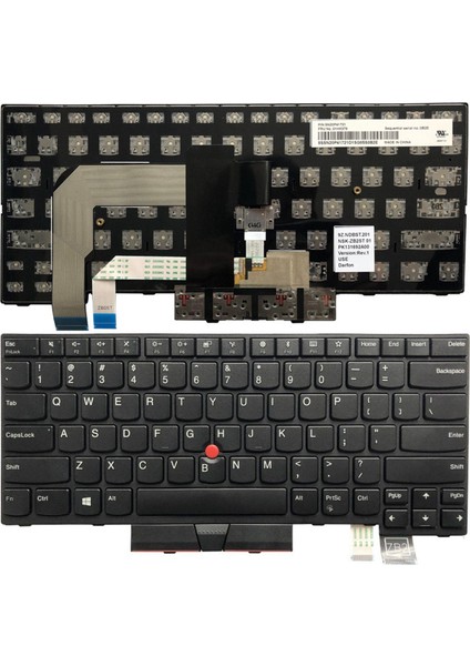 Klavye T470 T480 Yedek 01AX528 Mat 01HX459 Lenovo Thinkpad Için