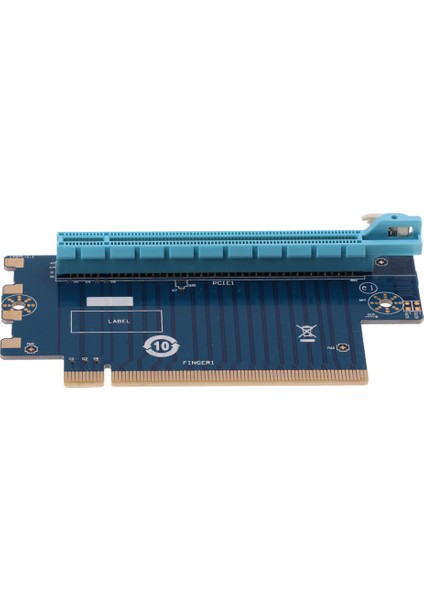 Bilgisayar Sunucusu Şasi Için Pcı Express Pcıe 16X 90 Derece Adaptör Kartı