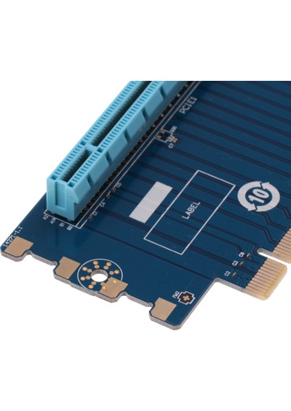 Bilgisayar Sunucusu Şasi Için Pcı Express Pcıe 16X 90 Derece Adaptör Kartı