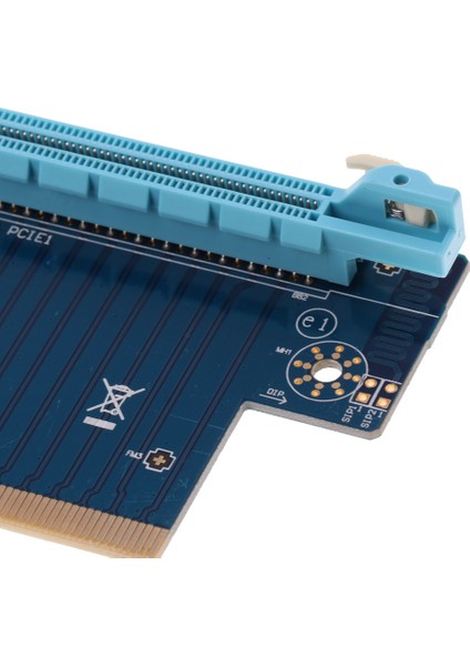 Bilgisayar Sunucusu Şasi Için Pcı Express Pcıe 16X 90 Derece Adaptör Kartı