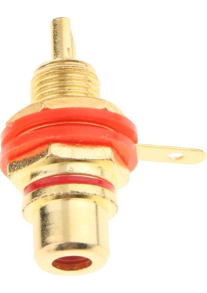2 Piece Rca Kadın Soket Fiş Kuplör Bağlayıcı Dönüştürücü Adaptörü Tv Için