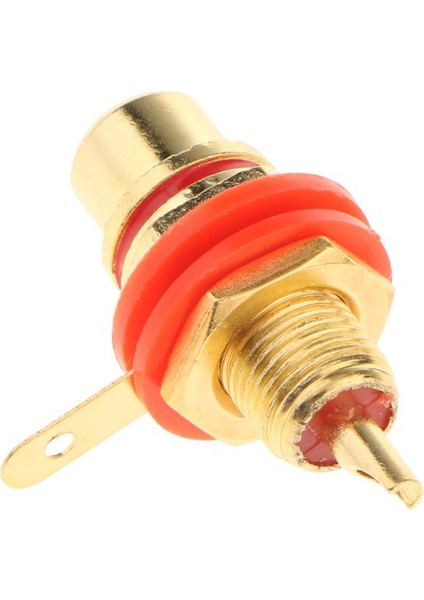 2 Piece Rca Kadın Soket Fiş Kuplör Bağlayıcı Dönüştürücü Adaptörü Tv Için