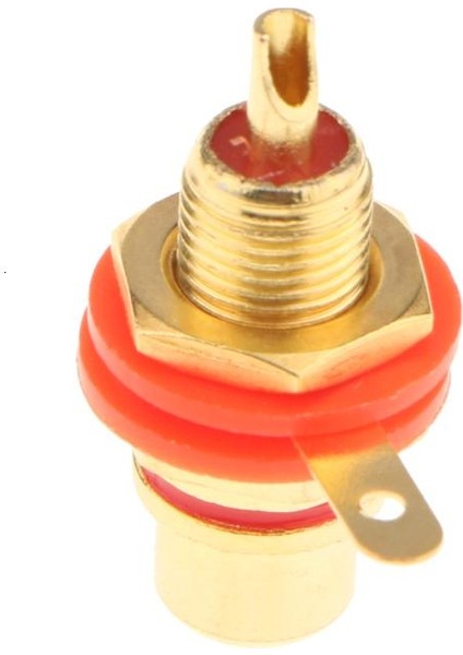 2 Piece Rca Kadın Soket Fiş Kuplör Bağlayıcı Dönüştürücü Adaptörü Tv Için