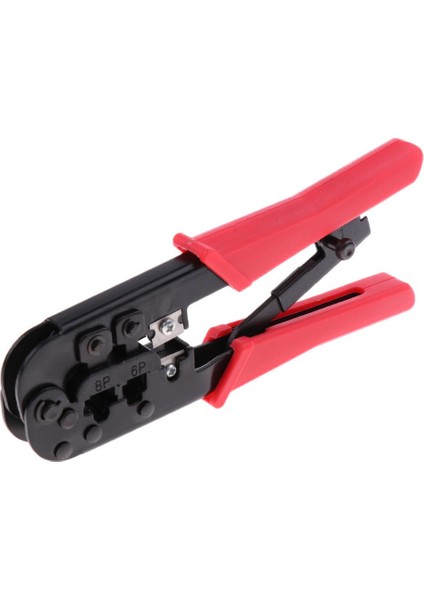 6 P 8 P Ağ Kablosu Crimper Aracı RJ11 Lan Ethernet Pense Sıkma Aracı